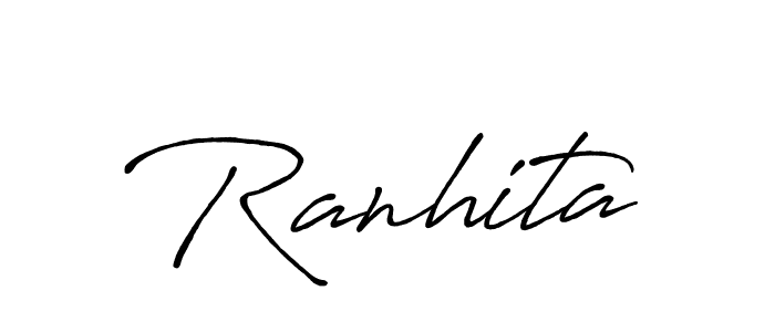 Make a short Ranhita signature style. Manage your documents anywhere anytime using Antro_Vectra_Bolder. Create and add eSignatures, submit forms, share and send files easily. Ranhita signature style 7 images and pictures png