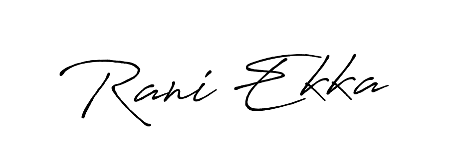 Make a short Rani Ekka signature style. Manage your documents anywhere anytime using Antro_Vectra_Bolder. Create and add eSignatures, submit forms, share and send files easily. Rani Ekka signature style 7 images and pictures png