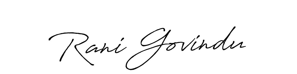 Check out images of Autograph of Rani Govindu name. Actor Rani Govindu Signature Style. Antro_Vectra_Bolder is a professional sign style online. Rani Govindu signature style 7 images and pictures png