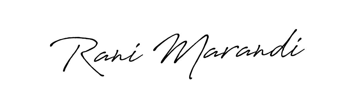 It looks lik you need a new signature style for name Rani Marandi. Design unique handwritten (Antro_Vectra_Bolder) signature with our free signature maker in just a few clicks. Rani Marandi signature style 7 images and pictures png