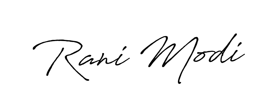 See photos of Rani Modi official signature by Spectra . Check more albums & portfolios. Read reviews & check more about Antro_Vectra_Bolder font. Rani Modi signature style 7 images and pictures png