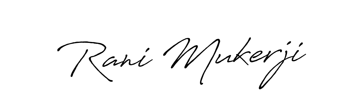 Best and Professional Signature Style for Rani Mukerji. Antro_Vectra_Bolder Best Signature Style Collection. Rani Mukerji signature style 7 images and pictures png