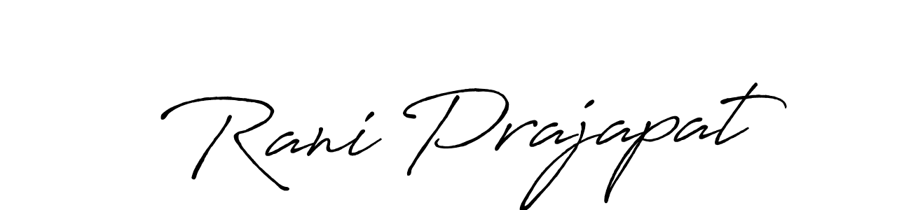 How to Draw Rani Prajapat signature style? Antro_Vectra_Bolder is a latest design signature styles for name Rani Prajapat. Rani Prajapat signature style 7 images and pictures png