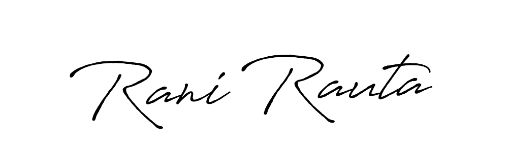 It looks lik you need a new signature style for name Rani Rauta. Design unique handwritten (Antro_Vectra_Bolder) signature with our free signature maker in just a few clicks. Rani Rauta signature style 7 images and pictures png