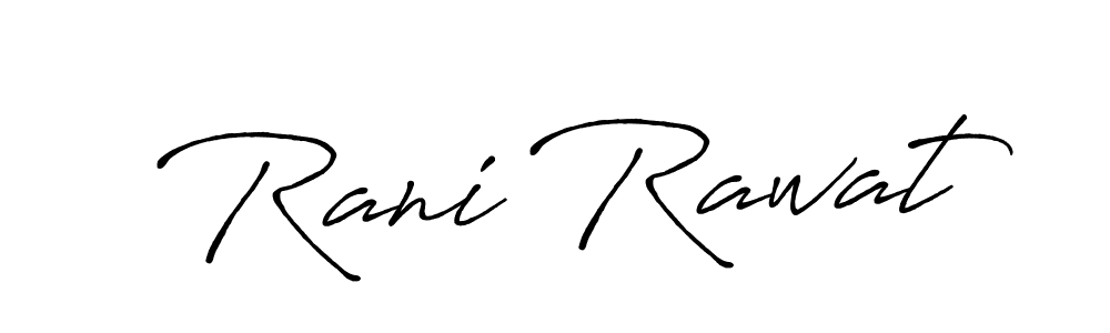 Also You can easily find your signature by using the search form. We will create Rani Rawat name handwritten signature images for you free of cost using Antro_Vectra_Bolder sign style. Rani Rawat signature style 7 images and pictures png