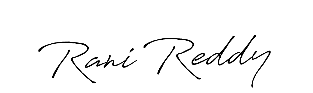 Similarly Antro_Vectra_Bolder is the best handwritten signature design. Signature creator online .You can use it as an online autograph creator for name Rani Reddy. Rani Reddy signature style 7 images and pictures png