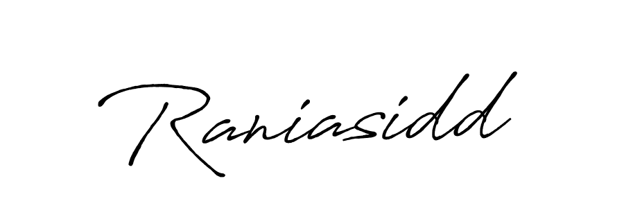 You should practise on your own different ways (Antro_Vectra_Bolder) to write your name (Raniasidd) in signature. don't let someone else do it for you. Raniasidd signature style 7 images and pictures png