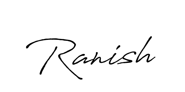 Best and Professional Signature Style for Ranish. Antro_Vectra_Bolder Best Signature Style Collection. Ranish signature style 7 images and pictures png