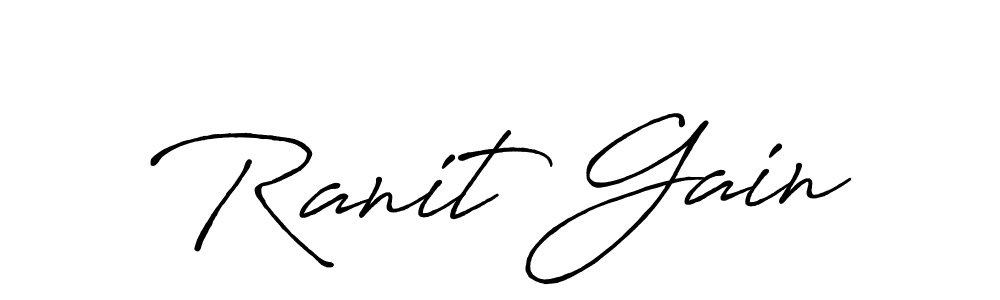 How to Draw Ranit Gain signature style? Antro_Vectra_Bolder is a latest design signature styles for name Ranit Gain. Ranit Gain signature style 7 images and pictures png