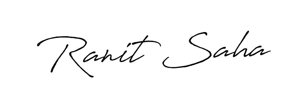 You can use this online signature creator to create a handwritten signature for the name Ranit Saha. This is the best online autograph maker. Ranit Saha signature style 7 images and pictures png
