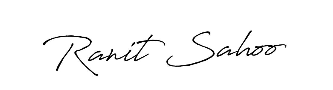 You can use this online signature creator to create a handwritten signature for the name Ranit Sahoo. This is the best online autograph maker. Ranit Sahoo signature style 7 images and pictures png