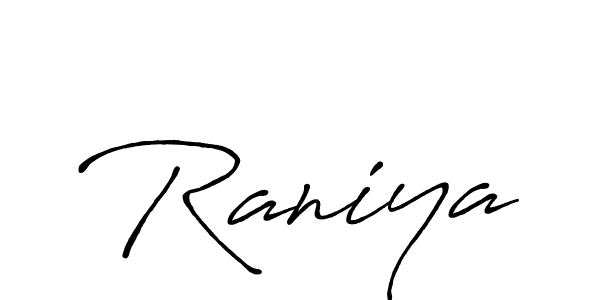 if you are searching for the best signature style for your name Raniya. so please give up your signature search. here we have designed multiple signature styles  using Antro_Vectra_Bolder. Raniya signature style 7 images and pictures png