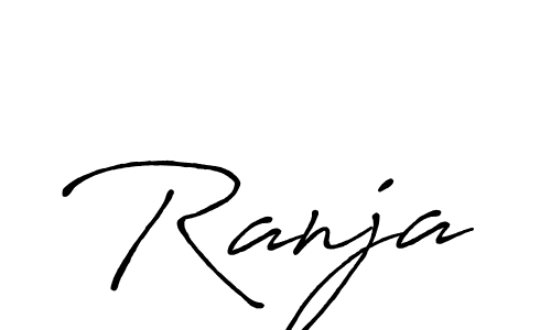 Best and Professional Signature Style for Ranja. Antro_Vectra_Bolder Best Signature Style Collection. Ranja signature style 7 images and pictures png