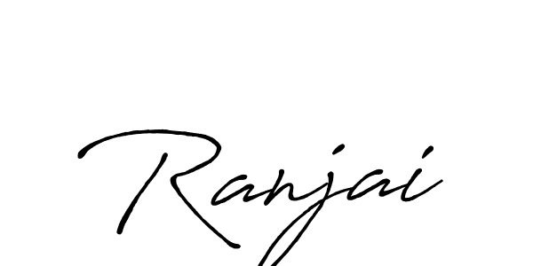 Antro_Vectra_Bolder is a professional signature style that is perfect for those who want to add a touch of class to their signature. It is also a great choice for those who want to make their signature more unique. Get Ranjai name to fancy signature for free. Ranjai signature style 7 images and pictures png