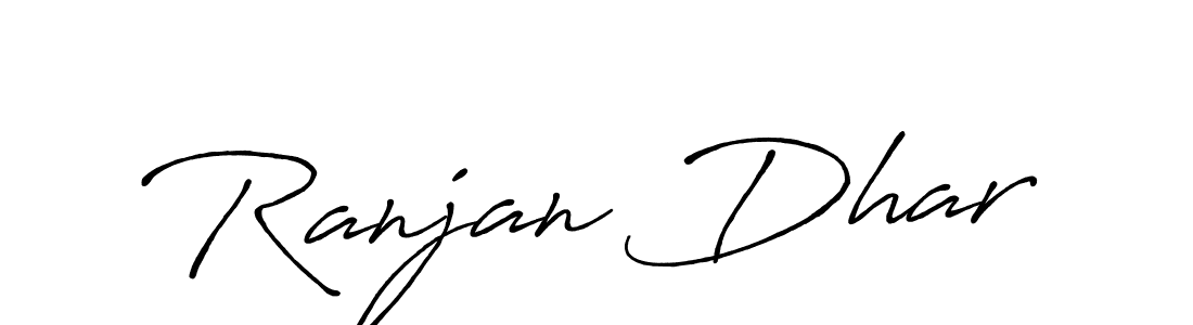 Make a short Ranjan Dhar signature style. Manage your documents anywhere anytime using Antro_Vectra_Bolder. Create and add eSignatures, submit forms, share and send files easily. Ranjan Dhar signature style 7 images and pictures png