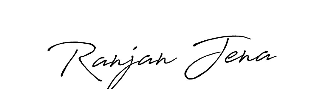 Use a signature maker to create a handwritten signature online. With this signature software, you can design (Antro_Vectra_Bolder) your own signature for name Ranjan Jena. Ranjan Jena signature style 7 images and pictures png