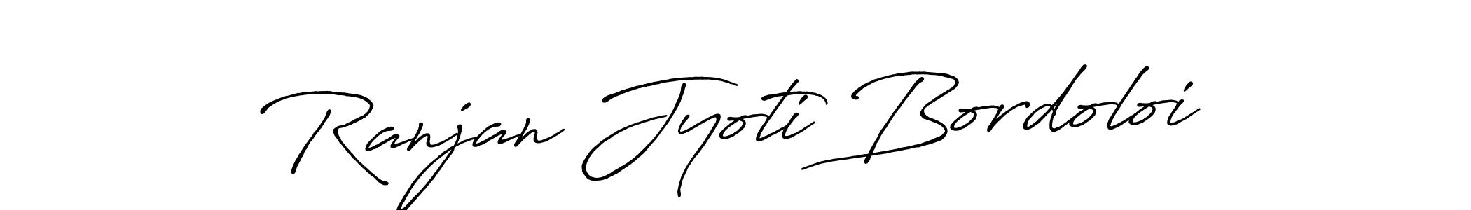Also You can easily find your signature by using the search form. We will create Ranjan Jyoti Bordoloi name handwritten signature images for you free of cost using Antro_Vectra_Bolder sign style. Ranjan Jyoti Bordoloi signature style 7 images and pictures png