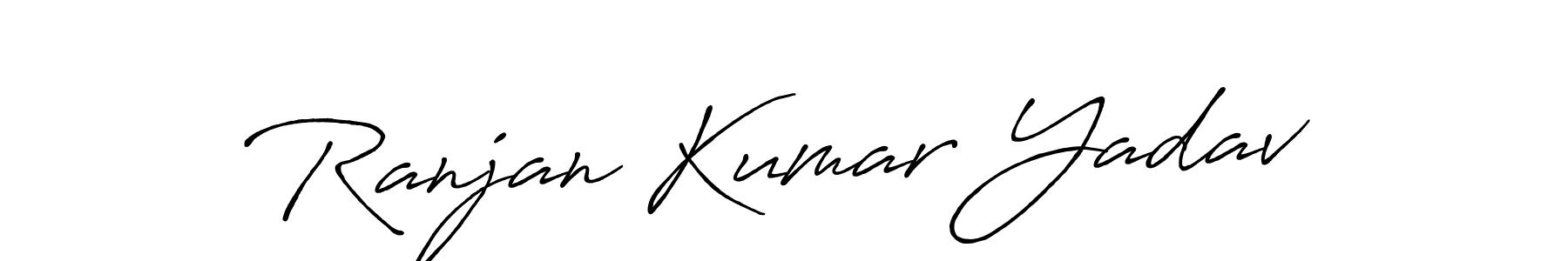 Once you've used our free online signature maker to create your best signature Antro_Vectra_Bolder style, it's time to enjoy all of the benefits that Ranjan Kumar Yadav name signing documents. Ranjan Kumar Yadav signature style 7 images and pictures png