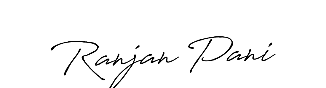 Here are the top 10 professional signature styles for the name Ranjan Pani. These are the best autograph styles you can use for your name. Ranjan Pani signature style 7 images and pictures png