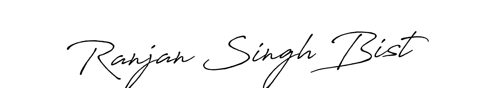 It looks lik you need a new signature style for name Ranjan Singh Bist. Design unique handwritten (Antro_Vectra_Bolder) signature with our free signature maker in just a few clicks. Ranjan Singh Bist signature style 7 images and pictures png