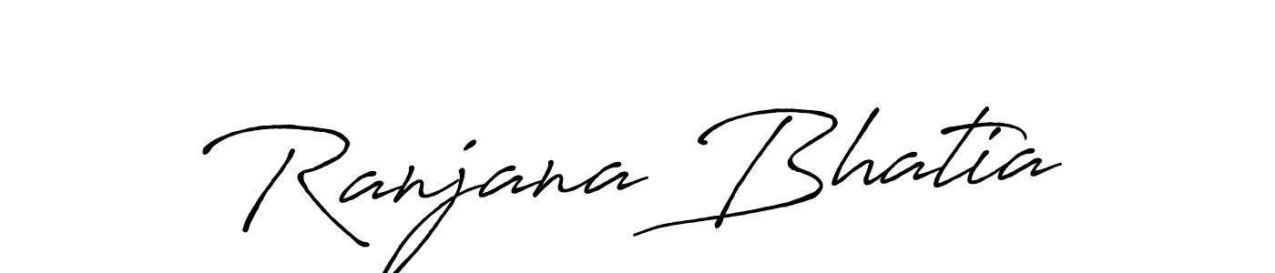 It looks lik you need a new signature style for name Ranjana Bhatia. Design unique handwritten (Antro_Vectra_Bolder) signature with our free signature maker in just a few clicks. Ranjana Bhatia signature style 7 images and pictures png