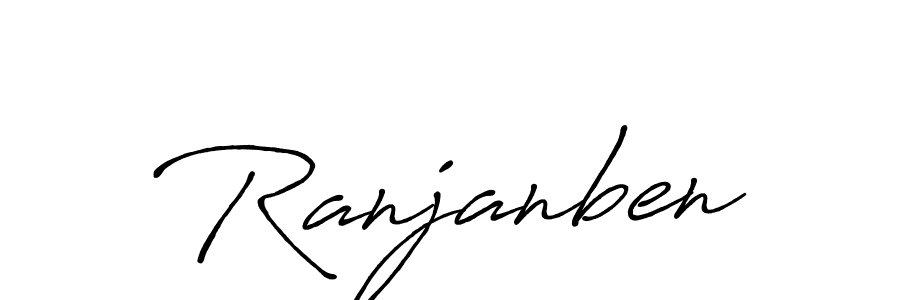 Here are the top 10 professional signature styles for the name Ranjanben. These are the best autograph styles you can use for your name. Ranjanben signature style 7 images and pictures png