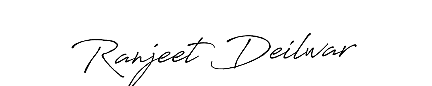 You can use this online signature creator to create a handwritten signature for the name Ranjeet Deilwar. This is the best online autograph maker. Ranjeet Deilwar signature style 7 images and pictures png