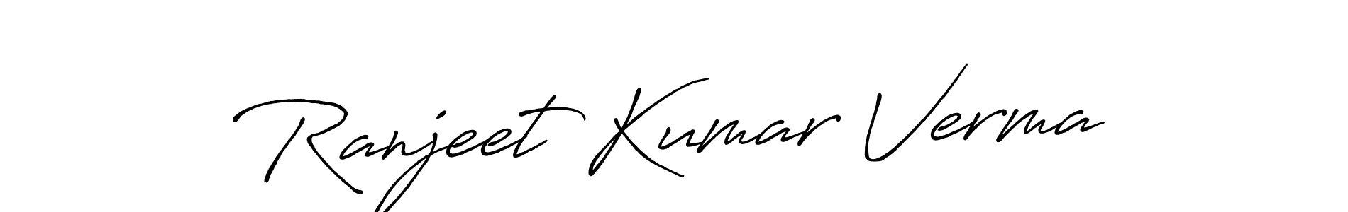 You can use this online signature creator to create a handwritten signature for the name Ranjeet Kumar Verma. This is the best online autograph maker. Ranjeet Kumar Verma signature style 7 images and pictures png