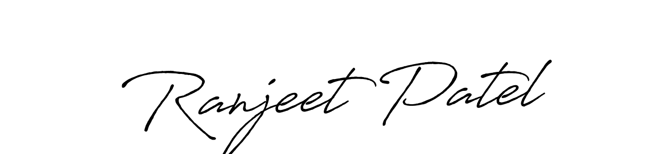 Once you've used our free online signature maker to create your best signature Antro_Vectra_Bolder style, it's time to enjoy all of the benefits that Ranjeet Patel name signing documents. Ranjeet Patel signature style 7 images and pictures png