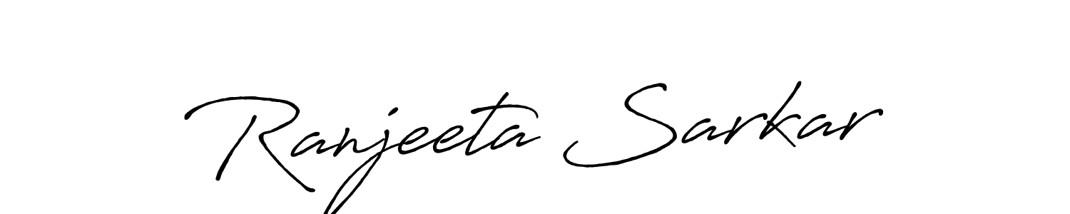Make a short Ranjeeta Sarkar signature style. Manage your documents anywhere anytime using Antro_Vectra_Bolder. Create and add eSignatures, submit forms, share and send files easily. Ranjeeta Sarkar signature style 7 images and pictures png