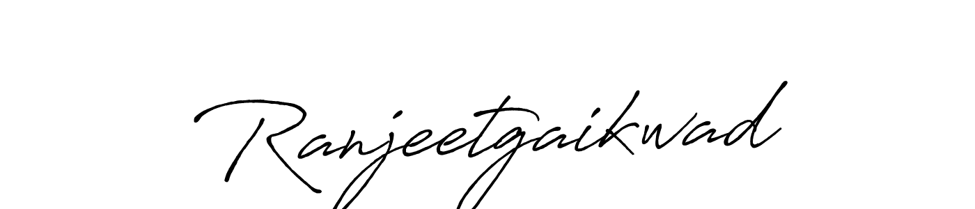 Ranjeetgaikwad stylish signature style. Best Handwritten Sign (Antro_Vectra_Bolder) for my name. Handwritten Signature Collection Ideas for my name Ranjeetgaikwad. Ranjeetgaikwad signature style 7 images and pictures png
