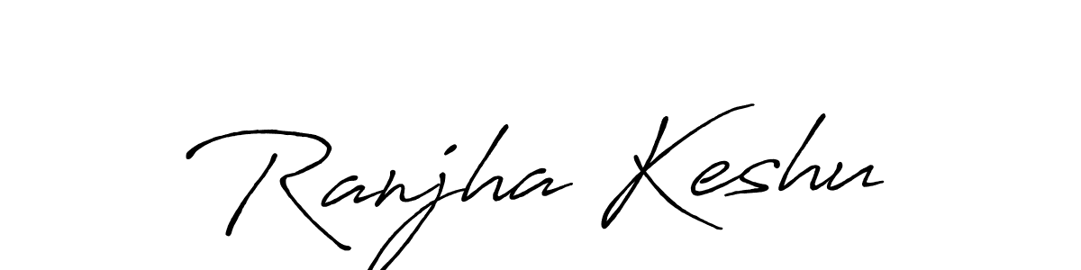 Similarly Antro_Vectra_Bolder is the best handwritten signature design. Signature creator online .You can use it as an online autograph creator for name Ranjha Keshu. Ranjha Keshu signature style 7 images and pictures png