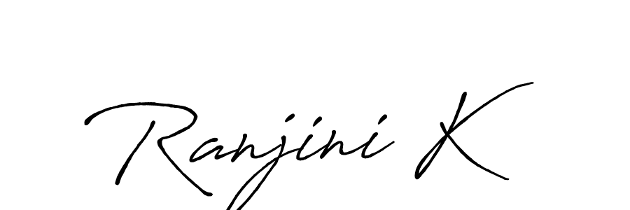 How to Draw Ranjini K signature style? Antro_Vectra_Bolder is a latest design signature styles for name Ranjini K. Ranjini K signature style 7 images and pictures png