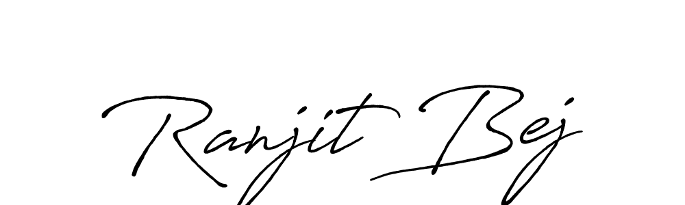 Make a beautiful signature design for name Ranjit Bej. Use this online signature maker to create a handwritten signature for free. Ranjit Bej signature style 7 images and pictures png