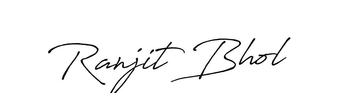 Also we have Ranjit Bhol name is the best signature style. Create professional handwritten signature collection using Antro_Vectra_Bolder autograph style. Ranjit Bhol signature style 7 images and pictures png