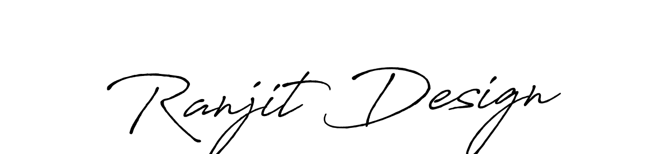 It looks lik you need a new signature style for name Ranjit Design. Design unique handwritten (Antro_Vectra_Bolder) signature with our free signature maker in just a few clicks. Ranjit Design signature style 7 images and pictures png