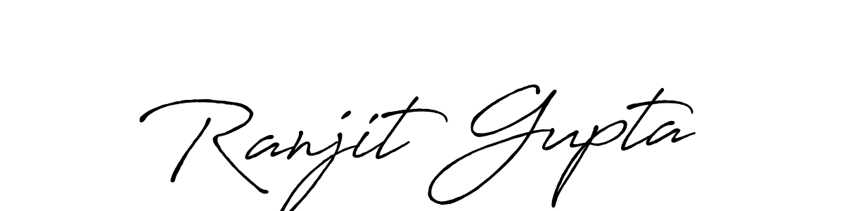 Make a short Ranjit Gupta signature style. Manage your documents anywhere anytime using Antro_Vectra_Bolder. Create and add eSignatures, submit forms, share and send files easily. Ranjit Gupta signature style 7 images and pictures png