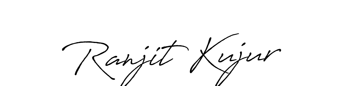 How to make Ranjit Kujur signature? Antro_Vectra_Bolder is a professional autograph style. Create handwritten signature for Ranjit Kujur name. Ranjit Kujur signature style 7 images and pictures png