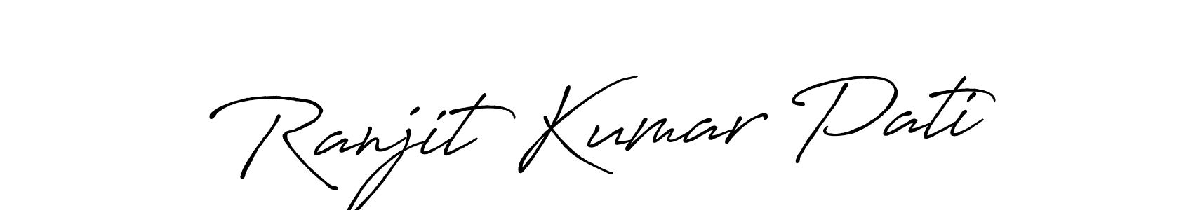 if you are searching for the best signature style for your name Ranjit Kumar Pati. so please give up your signature search. here we have designed multiple signature styles  using Antro_Vectra_Bolder. Ranjit Kumar Pati signature style 7 images and pictures png
