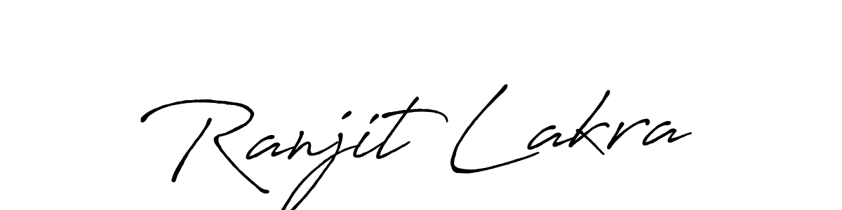 Also You can easily find your signature by using the search form. We will create Ranjit Lakra name handwritten signature images for you free of cost using Antro_Vectra_Bolder sign style. Ranjit Lakra signature style 7 images and pictures png