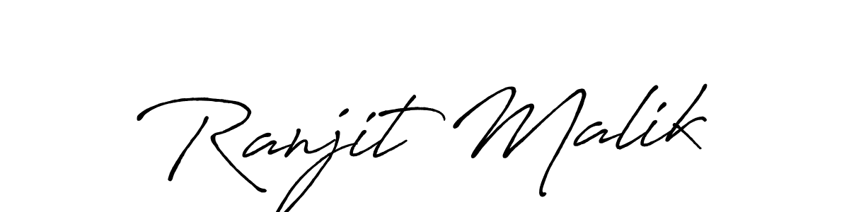 How to make Ranjit Malik signature? Antro_Vectra_Bolder is a professional autograph style. Create handwritten signature for Ranjit Malik name. Ranjit Malik signature style 7 images and pictures png