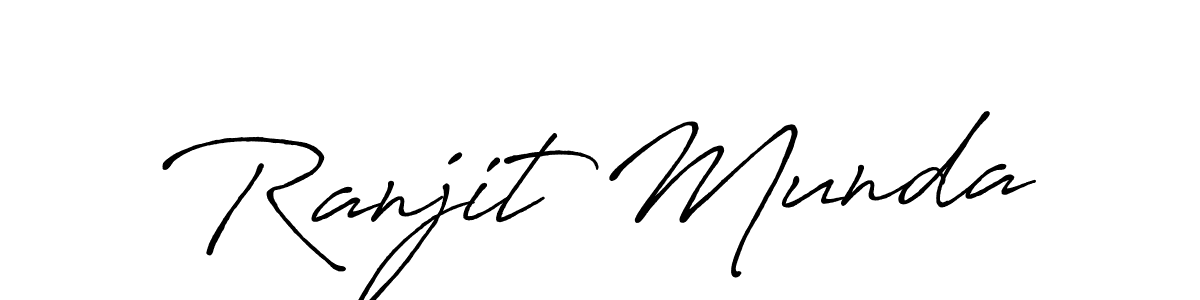 It looks lik you need a new signature style for name Ranjit Munda. Design unique handwritten (Antro_Vectra_Bolder) signature with our free signature maker in just a few clicks. Ranjit Munda signature style 7 images and pictures png