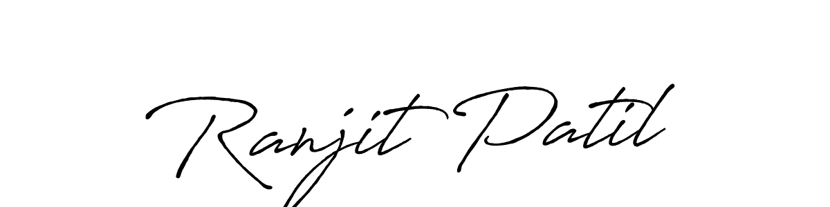 This is the best signature style for the Ranjit Patil name. Also you like these signature font (Antro_Vectra_Bolder). Mix name signature. Ranjit Patil signature style 7 images and pictures png