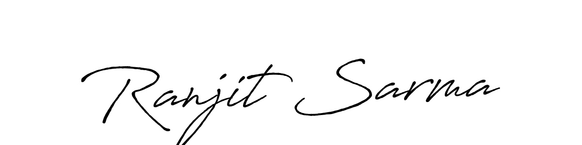 You should practise on your own different ways (Antro_Vectra_Bolder) to write your name (Ranjit Sarma) in signature. don't let someone else do it for you. Ranjit Sarma signature style 7 images and pictures png