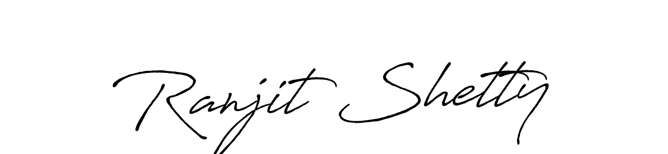 Ranjit Shetty stylish signature style. Best Handwritten Sign (Antro_Vectra_Bolder) for my name. Handwritten Signature Collection Ideas for my name Ranjit Shetty. Ranjit Shetty signature style 7 images and pictures png