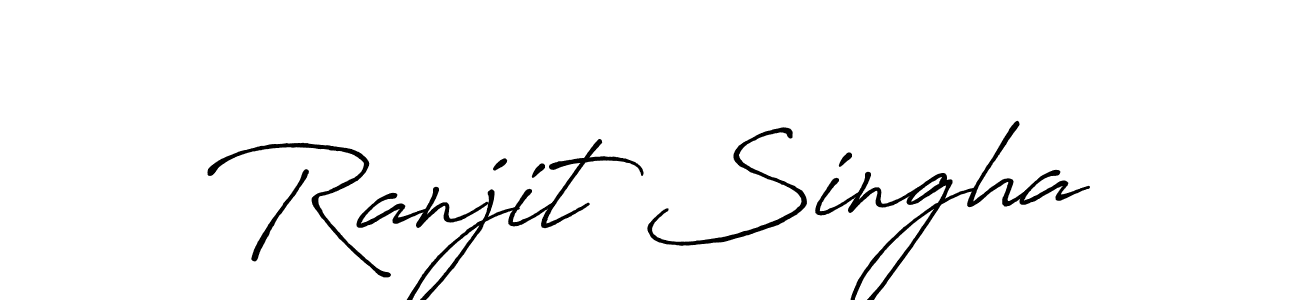 Best and Professional Signature Style for Ranjit Singha. Antro_Vectra_Bolder Best Signature Style Collection. Ranjit Singha signature style 7 images and pictures png