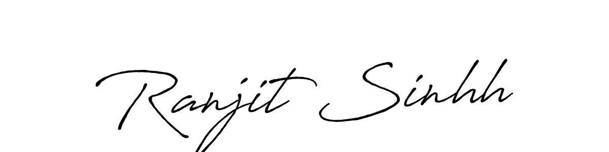 Make a beautiful signature design for name Ranjit Sinhh. Use this online signature maker to create a handwritten signature for free. Ranjit Sinhh signature style 7 images and pictures png