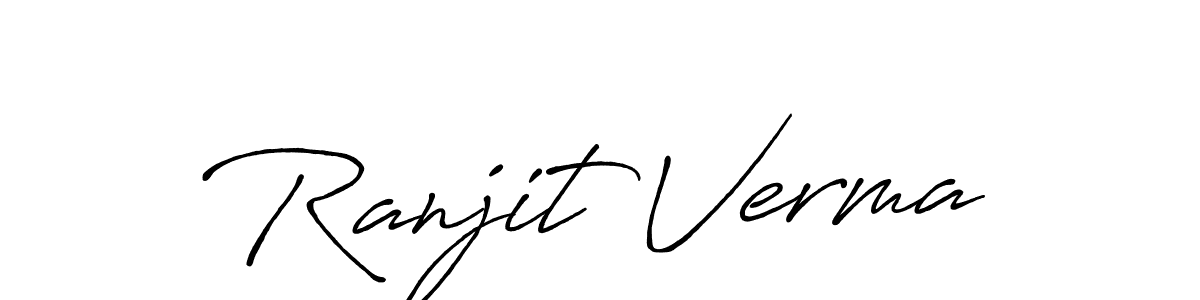 Here are the top 10 professional signature styles for the name Ranjit Verma. These are the best autograph styles you can use for your name. Ranjit Verma signature style 7 images and pictures png