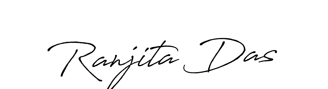 Also we have Ranjita Das name is the best signature style. Create professional handwritten signature collection using Antro_Vectra_Bolder autograph style. Ranjita Das signature style 7 images and pictures png