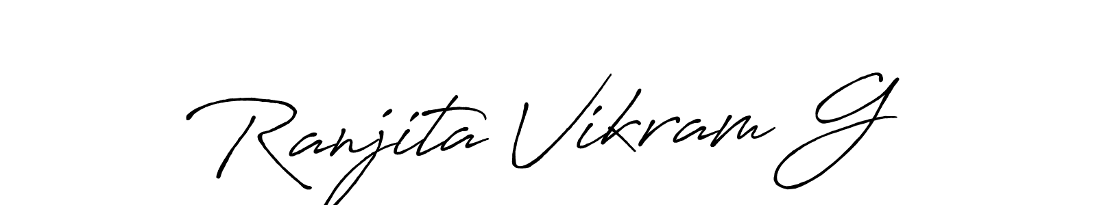 Make a beautiful signature design for name Ranjita Vikram G. Use this online signature maker to create a handwritten signature for free. Ranjita Vikram G signature style 7 images and pictures png